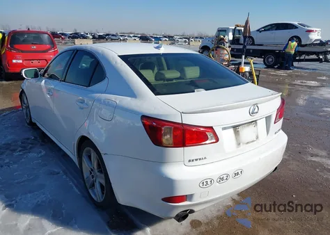 2012 Lexus Is 250 from USA, damaged, VIN JTHBF5C27C5167236